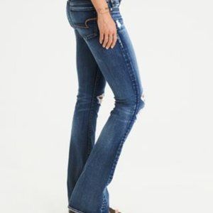 AEO Artist Distressed Flare